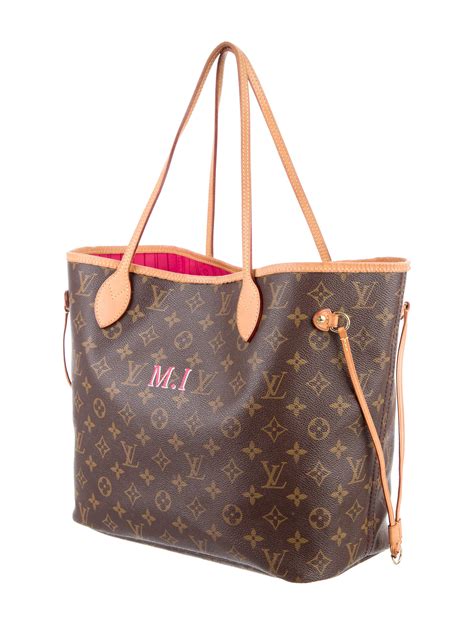 initials on louis vuitton neverfull|Louis Vuitton Neverfull pattern.